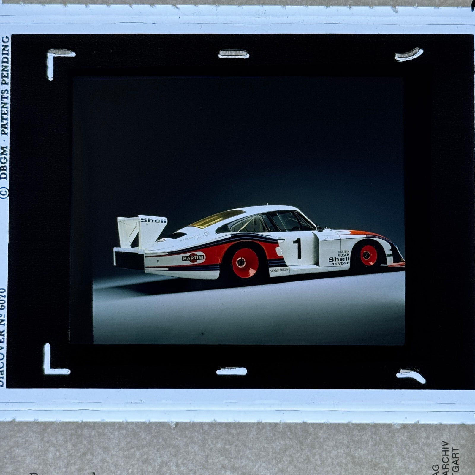 1978 Porsche Type 935/78 Coupe Moby Dick Factory Photo Slide Transparency
