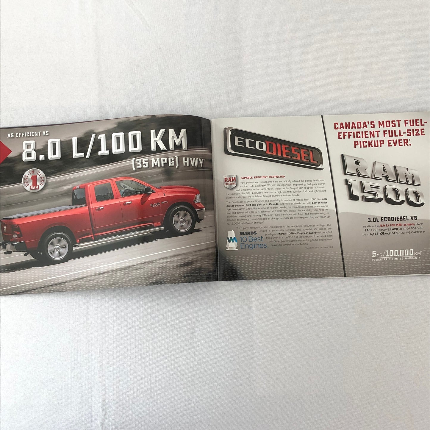 2017 Dodge Ram 1500 Pickup Sales Brochure Catalog Outdoorsman Laramie Sport +