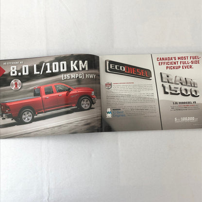 2017 Dodge Ram 1500 Pickup Sales Brochure Catalog Outdoorsman Laramie Sport +