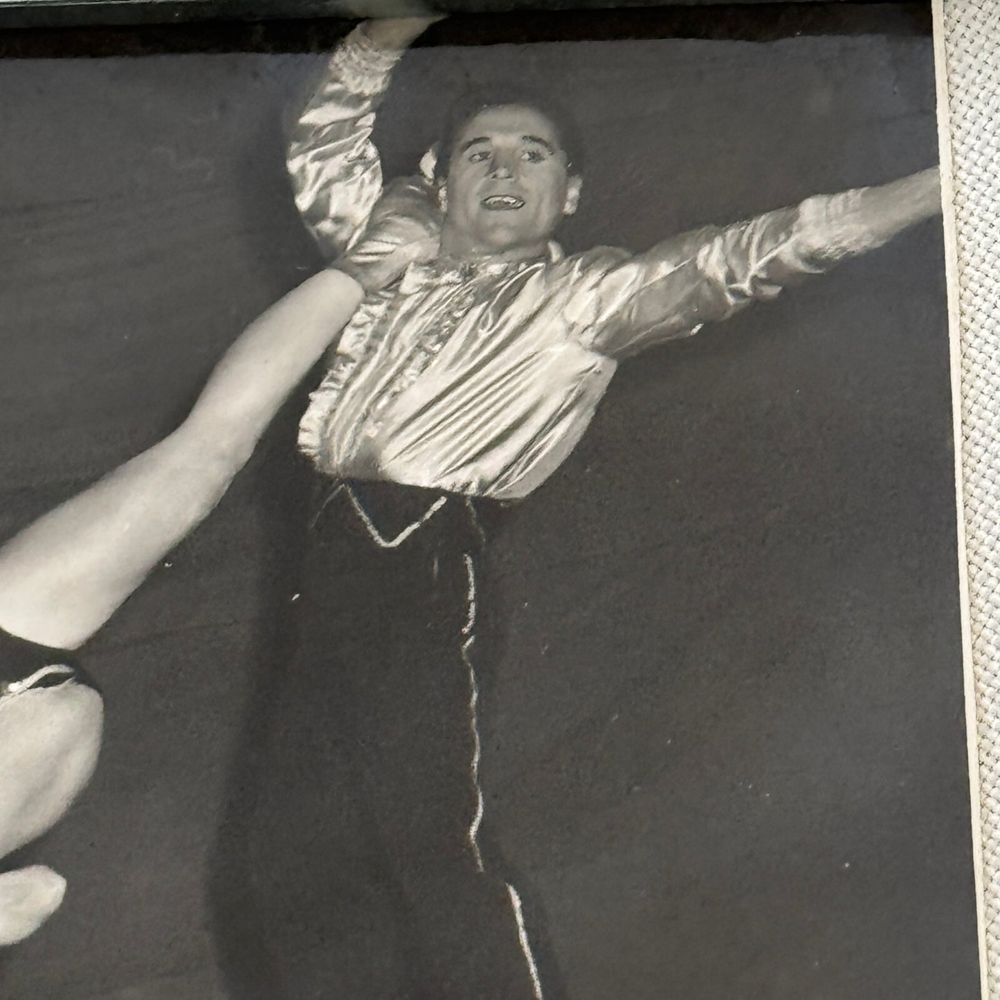 Circus Rollerskating Roller Skate Circus Act Photo Photograph Vintage Cartelly