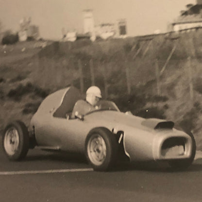 Vintage Racing Car Photo Photograph Print Lot of 2- Tag AL17313