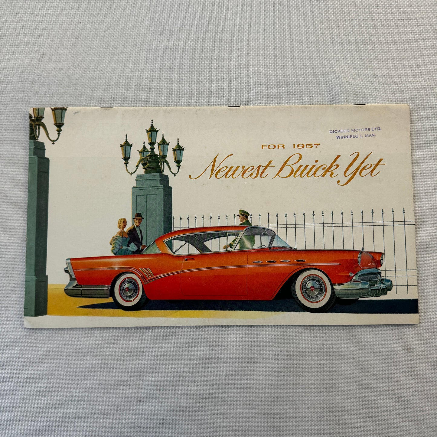 1957 Buick Car Sales Brochure Catalog Roadmaster Super Century Caballero Special