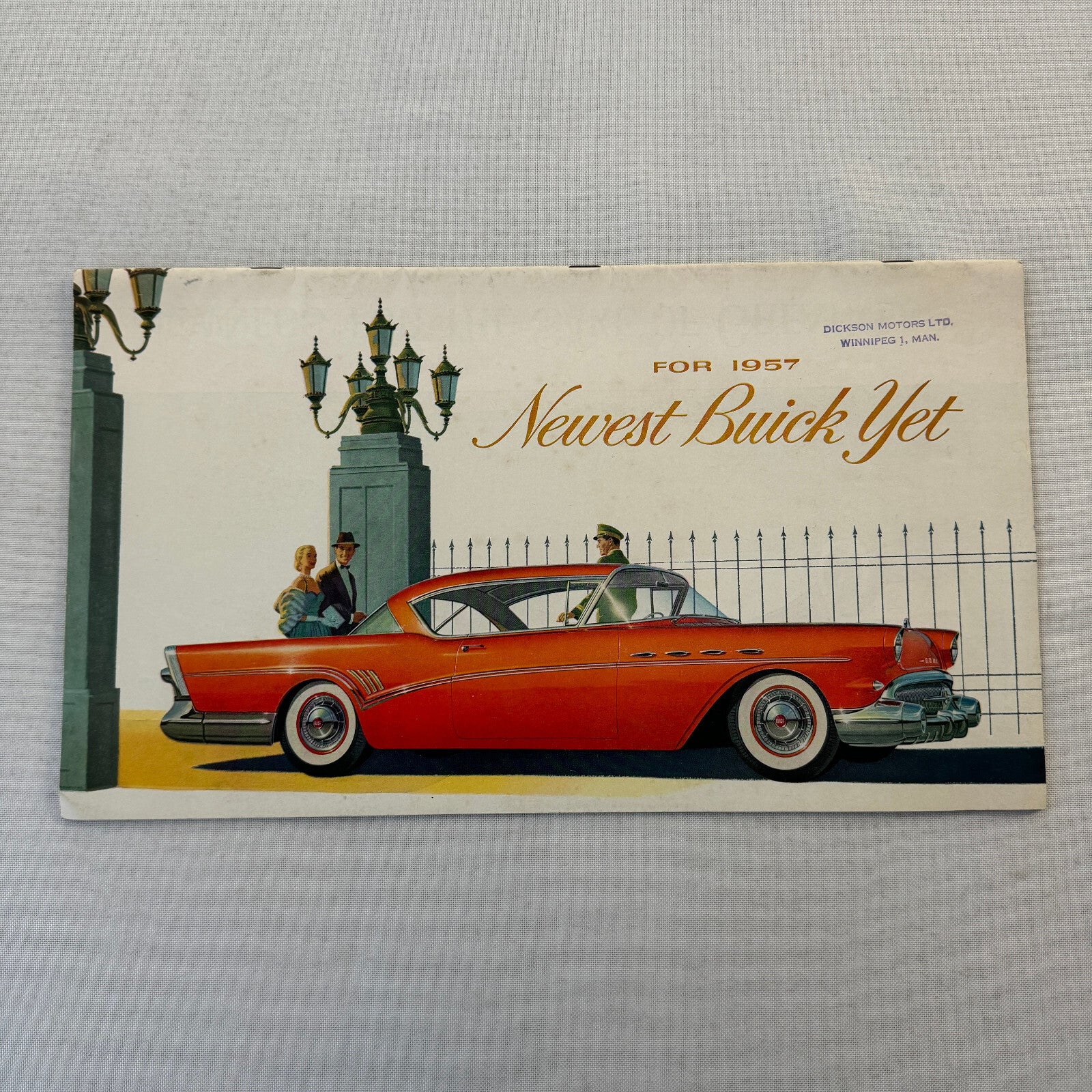 1957 Buick Car Sales Brochure Catalog Roadmaster Super Century Caballero Special