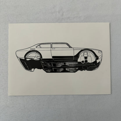 1974 Saab Press Kit Photos Press Releases GERMAN Saab 96 Saab 99L