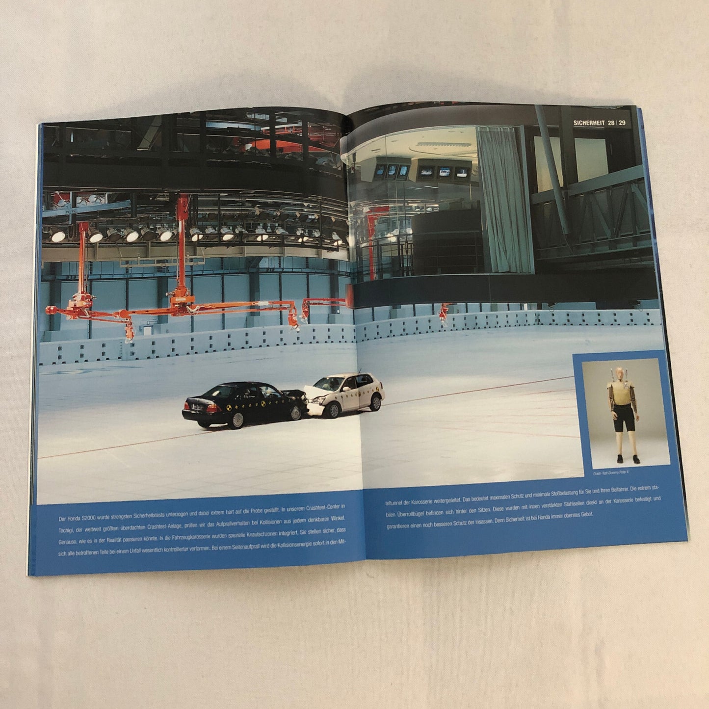 Honda S2000 Car Sales Brochure GERMAN Text European Market