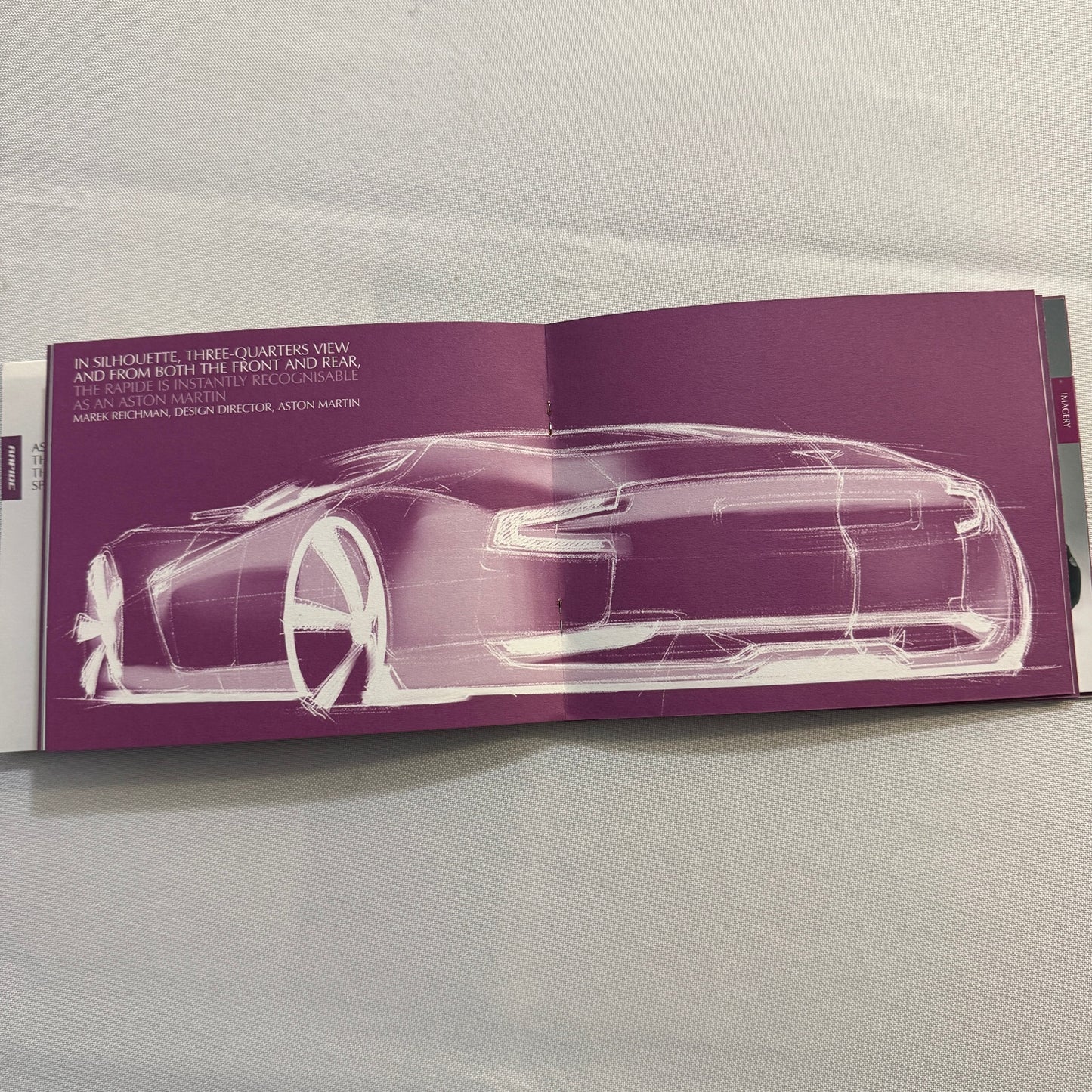 Aston Martin Rapide Car Press Kit Brochure with Photo CD DB9 DBR9 V8 Vantage