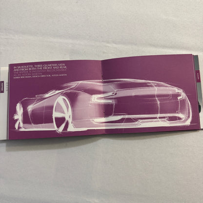 Aston Martin Rapide Car Press Kit Brochure with Photo CD DB9 DBR9 V8 Vantage