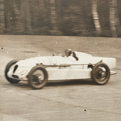 Press Photo Photograph 1933 Brooklands Riley Racing Cars LNA London News