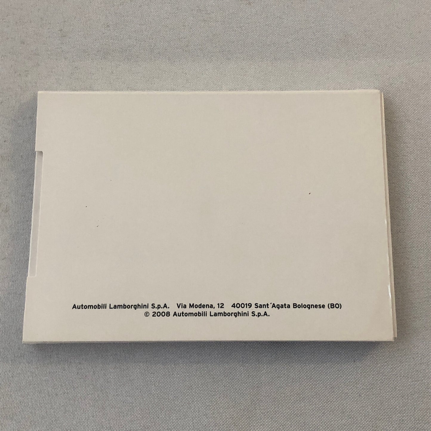 Lamborghini Gallardo LP 560-4 Press Kit Brochure CD GERMAN Text 2008