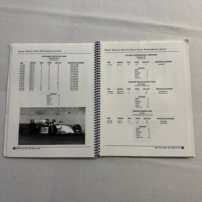 1997 CART Racing Bobby Rahal Miller Racing Press Kit Media Guide Bryan Herta +