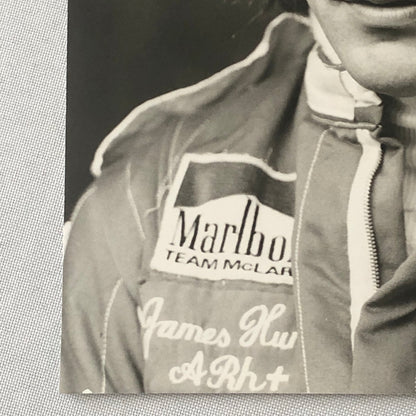 James Hunt Grand Prix Formula One F1 Racing Driver Portrait Photo Photograph