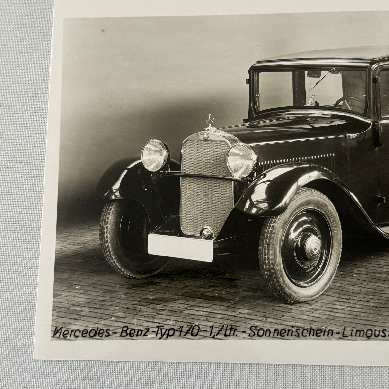 1931 Mercedes Benz 170 Car Factory Press Photo Photograph Print