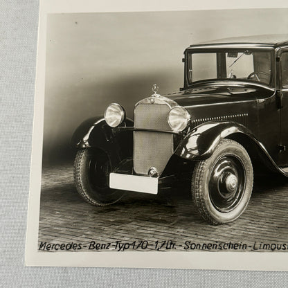 1931 Mercedes Benz 170 Car Factory Press Photo Photograph Print