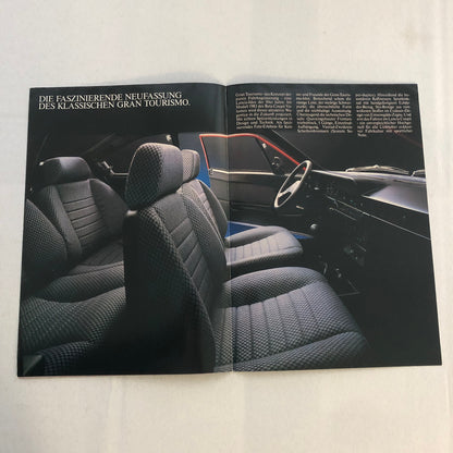 Lancia Beta Coupe Car Sales Brochure Catalog German Text