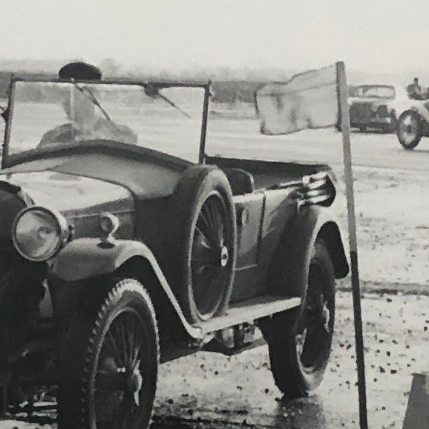 Vintage Car Automobile Rally Photo Photograph Print - Guy Griffiths Tag REA22E4