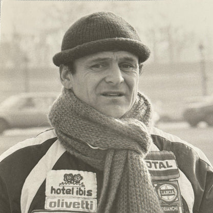 1980 Rallye Monte Carlo Press Photo Photograph DPPI Lancia Bernard Darniche ?