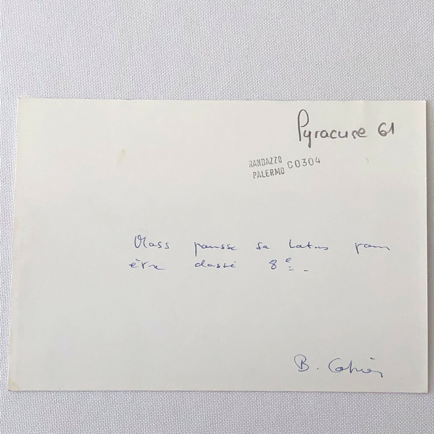 Vintage Sitrling Moss Lotus Racing Photo Photograph Bernard CAHIER