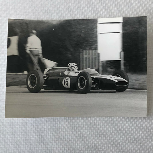 Vintage Racing Car Photo Photograph Print - Tag RE302