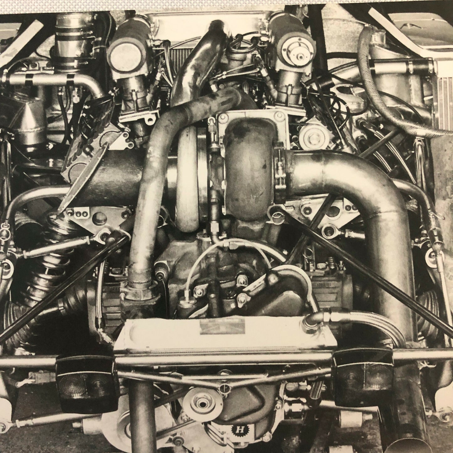 Vintage Racing Photo Photograph 1976 300KM Nurburgring Renault Alpine A442 Turbo