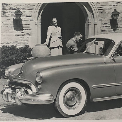 1948 Oldsmobile Series 98 Futuramic Sedan Factory Press Photo Photograph