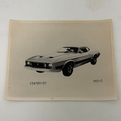 Vintage 1972 Ford Mustang Mach 1 Car Photo Photograph Modern Print