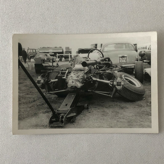 Vintage Racing Car Photo Photograph Print Motorsport Race