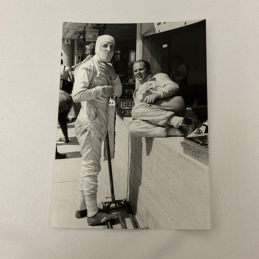 Vintage Racing Photo 1972 Rome Grand Prix Howden Ganley and Peter Gethin