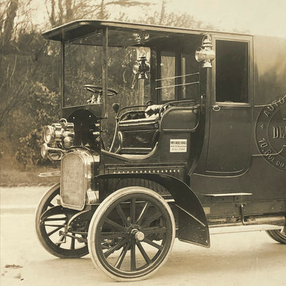Antique Delahaye Truck Van Photo Photograph Company Embossed