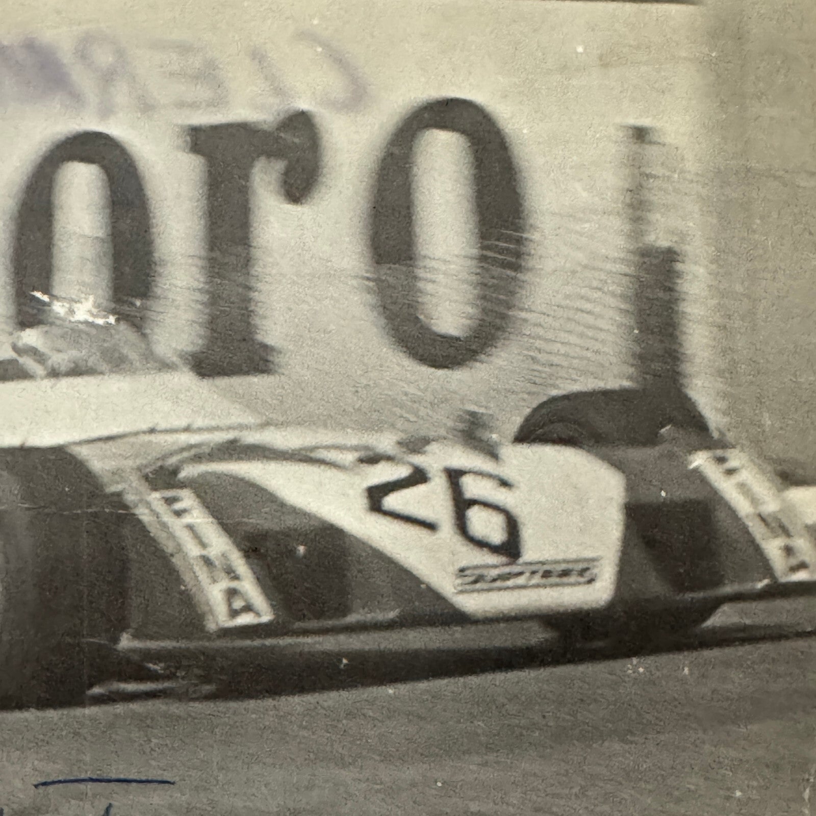 Andrea de Adamich Racing Driver Photo Photograph Surtees Signed Autograph