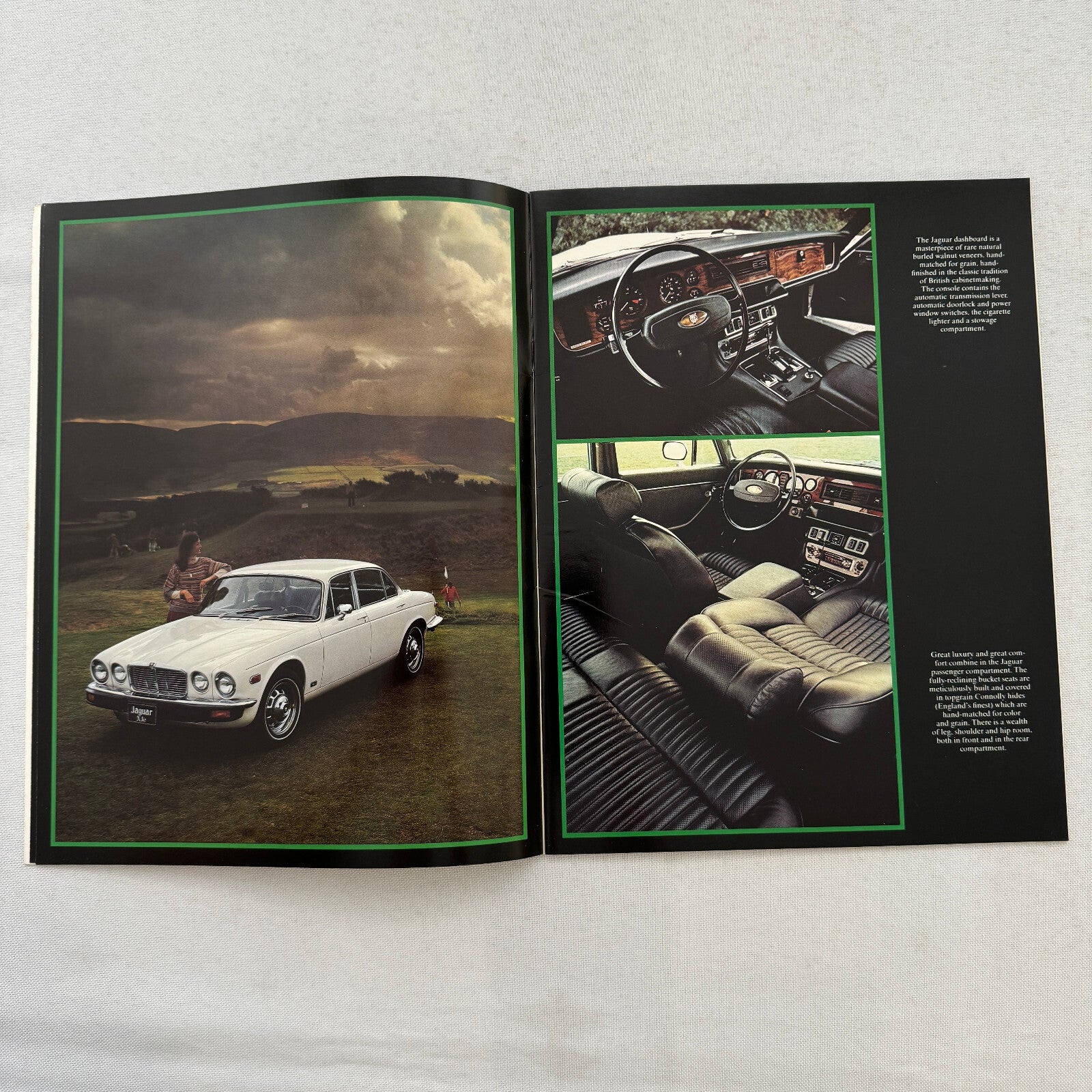 Jaguar XJ6 and XJ12 Car Sales Brochure Catalog Advertising 1978