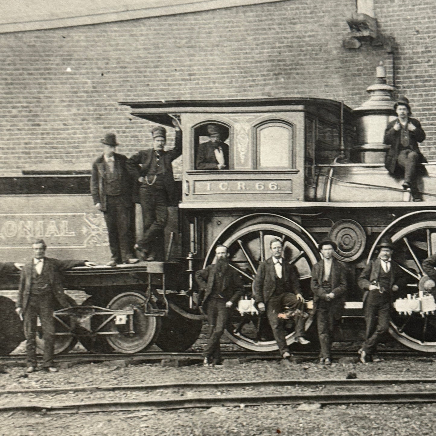 Canadian National Railway Locomotive Moncton New Brunswick Photo Photograph