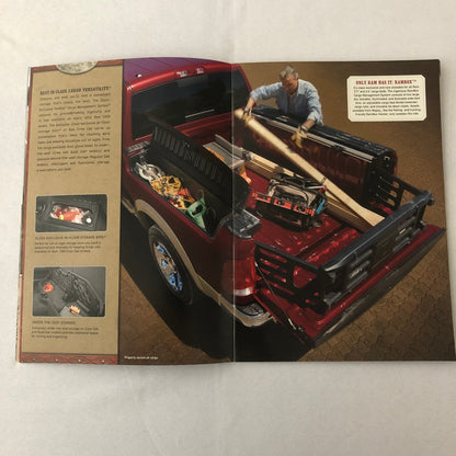 2012 Dodge Ram Pickup Truck Sales Brochure Catalog Big Horn Outdoorsman Laramie 