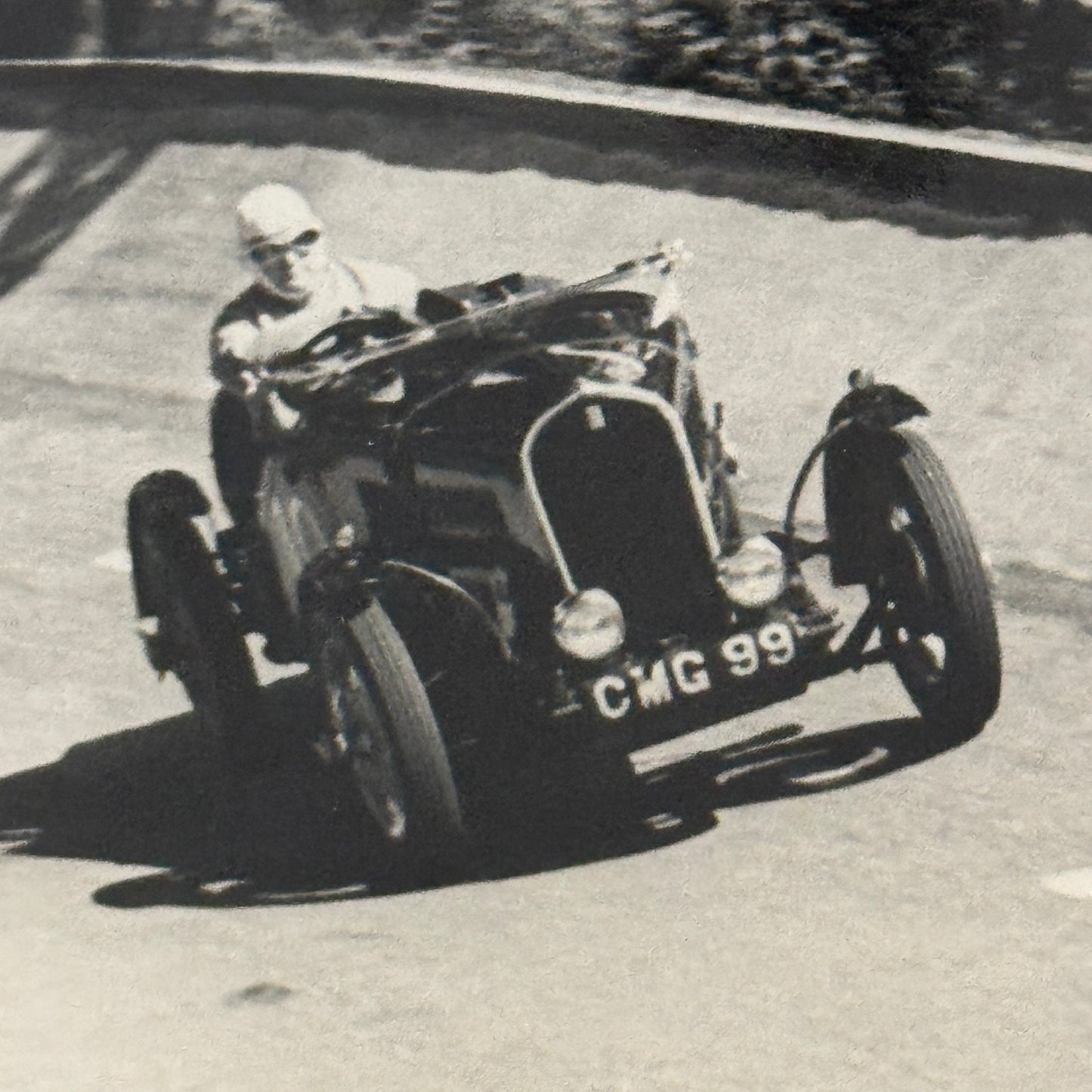Vintage Racing Photo Fiat Balilla at Hillclimb Race Guy Griffiths Photo