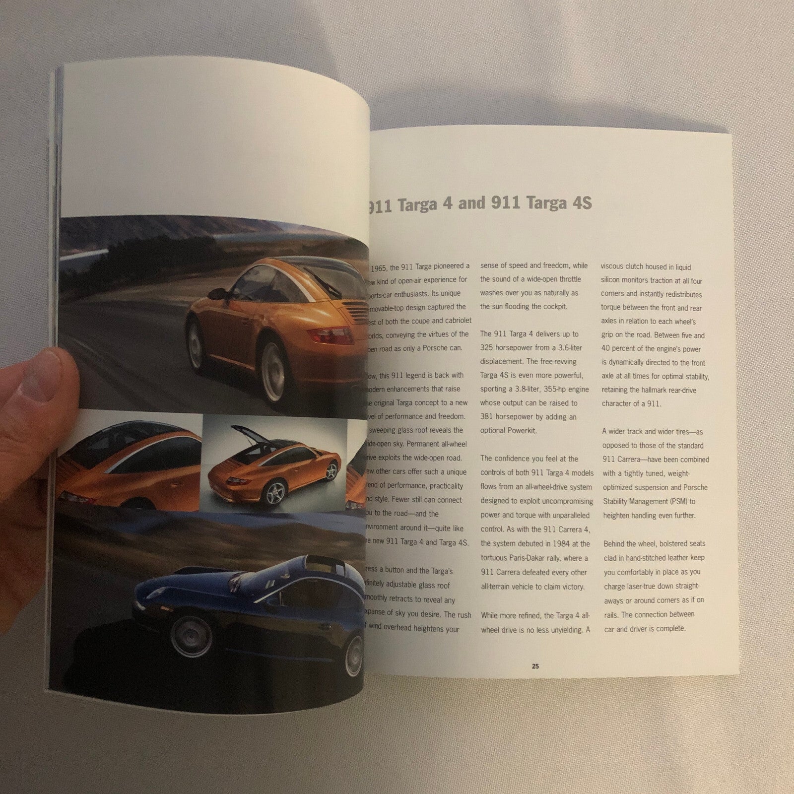 2008 Porsche Sales Brochure Catalog 911 GT3 RS Carrera Cayenne Boxster Cayman +