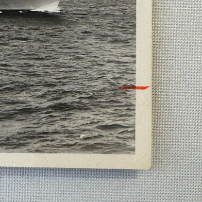 Vintage Ship Boat Photo Photograph Print SS Rotterdam Holland America Line