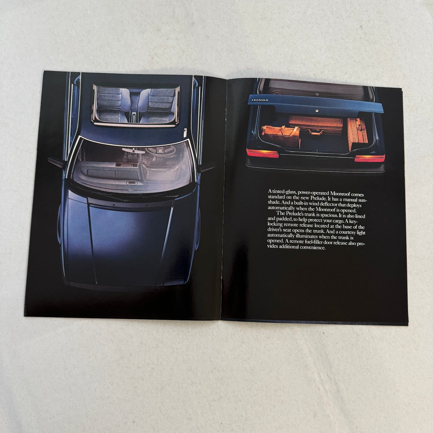 1983 Honda Prelude Car Sales Brochure Catalog Advertising