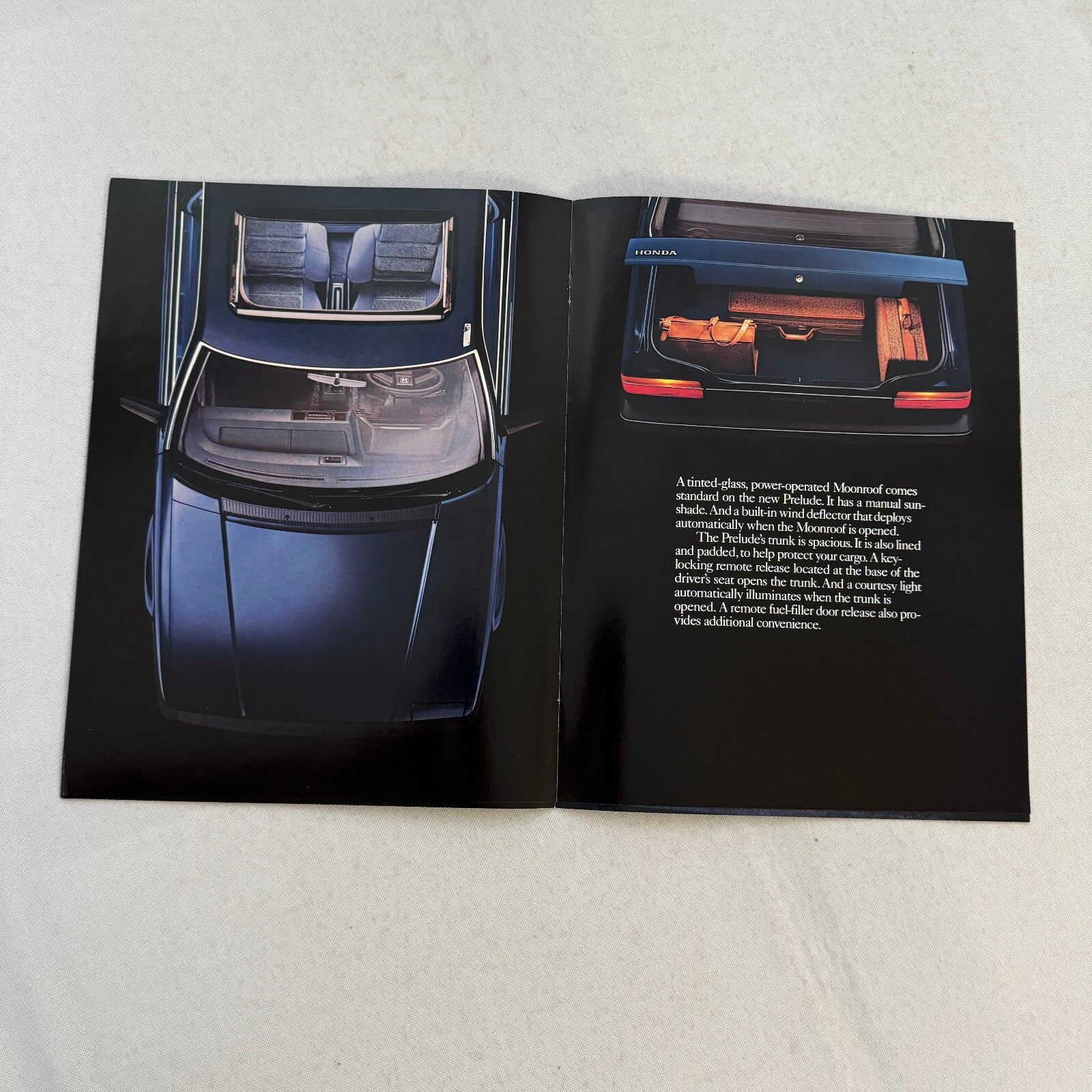 1983 Honda Prelude Car Sales Brochure Catalog Advertising