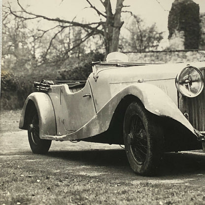 Vintage 1934 Bentley 3 1/2 Litre Car Photo Photograph Print 
