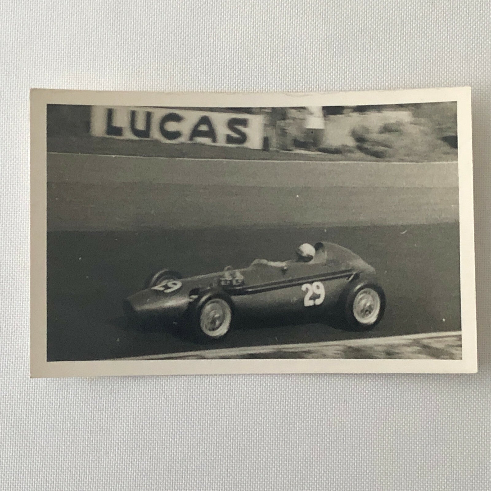 Vintage Racing Car Photo Photograph Print Motorsport