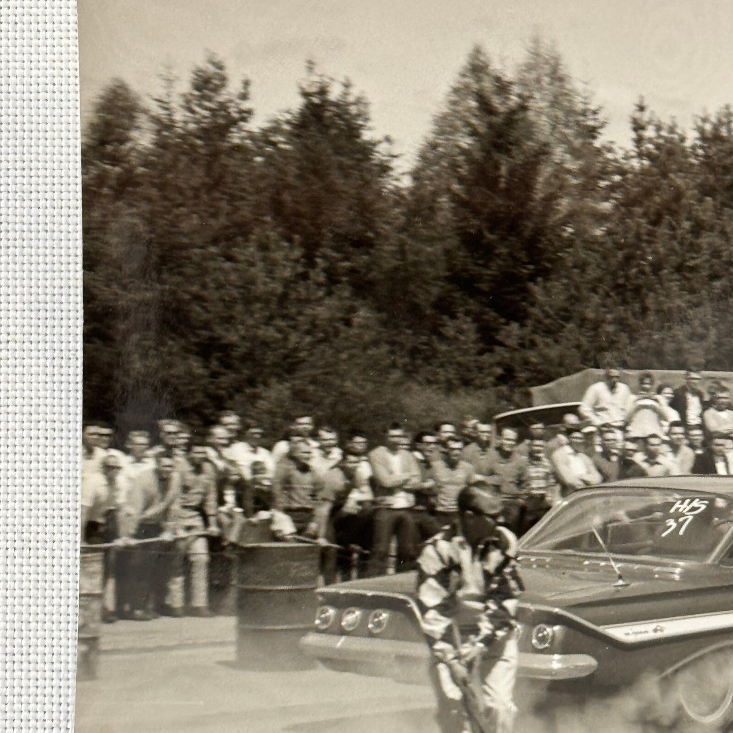 Vintage Drag Racing Photo Photograph Print Chevrolet Chevy