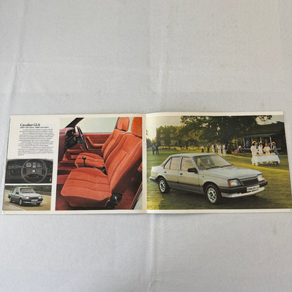 1982 Vauxhall Cavalier Car Sales Brochure Catalog Advertising UK Market