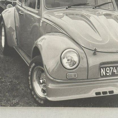 Custom Volkswagen Beetle Photo Photograph Print VW Bug Tuner Car Body Kit