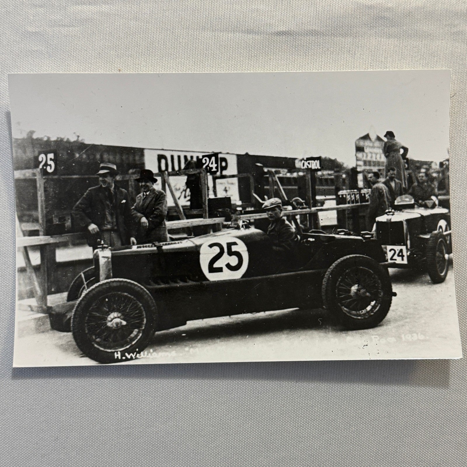 MG Racing Car Photo Photograph Print Vintage Image Modern Print