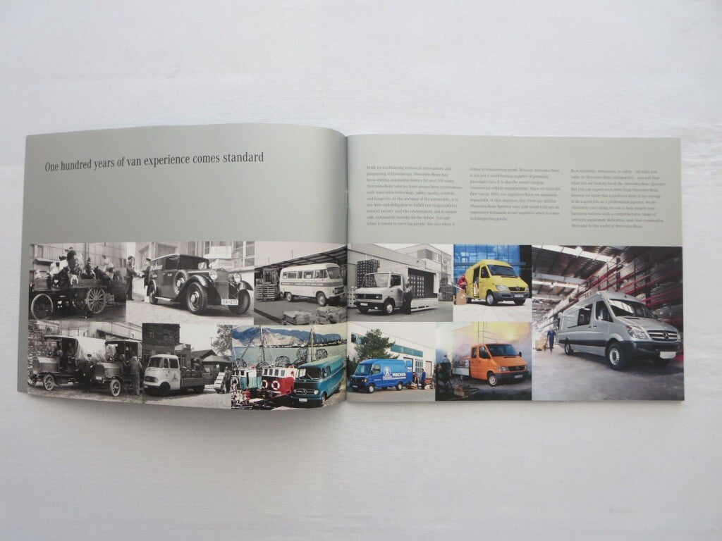 2013 Mercedes Sprinter Van Sales Brochure Catalog Advertising 