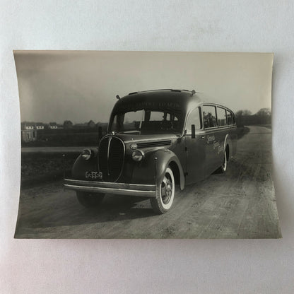 Antique Vintage Photograph of a Streamline Ford Bus Truck Lot of 2 - Denmark 