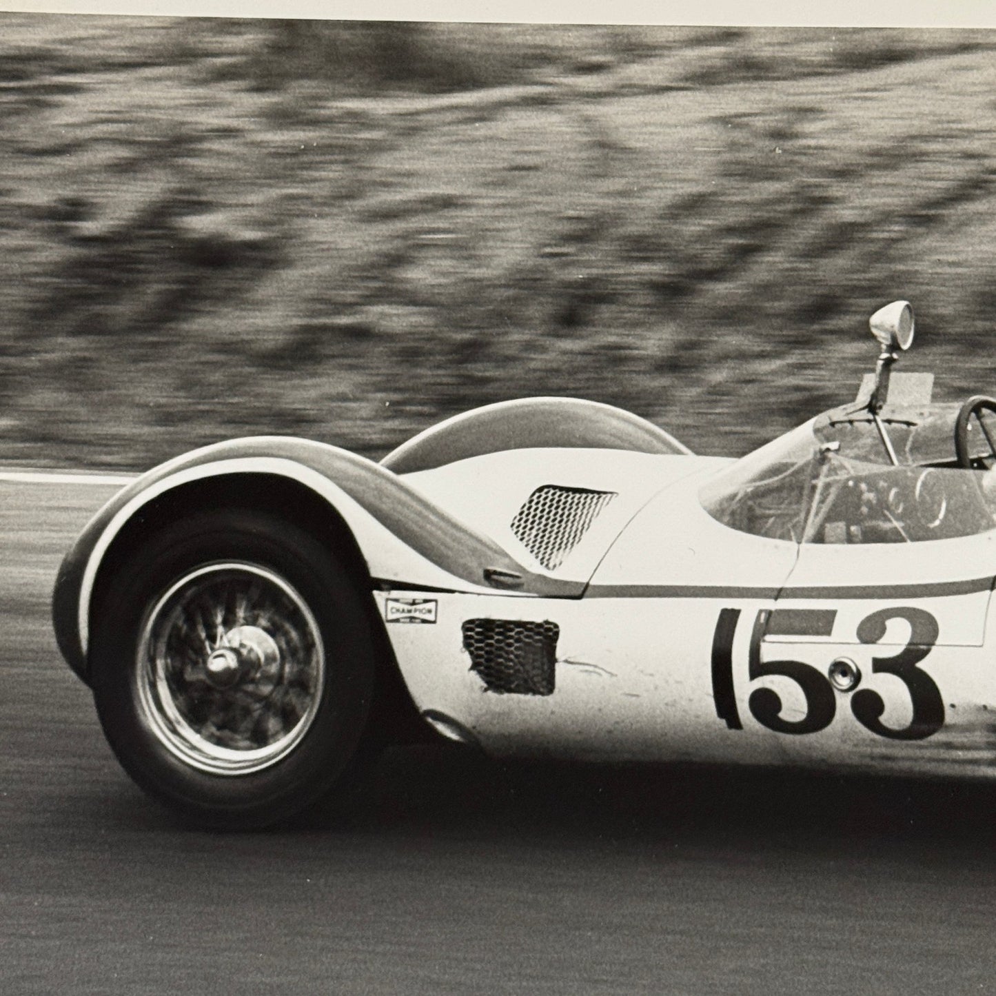 Vintage Racing Photo Photograph Ken Miles Riverside 1962 Grand Prix Modern Print