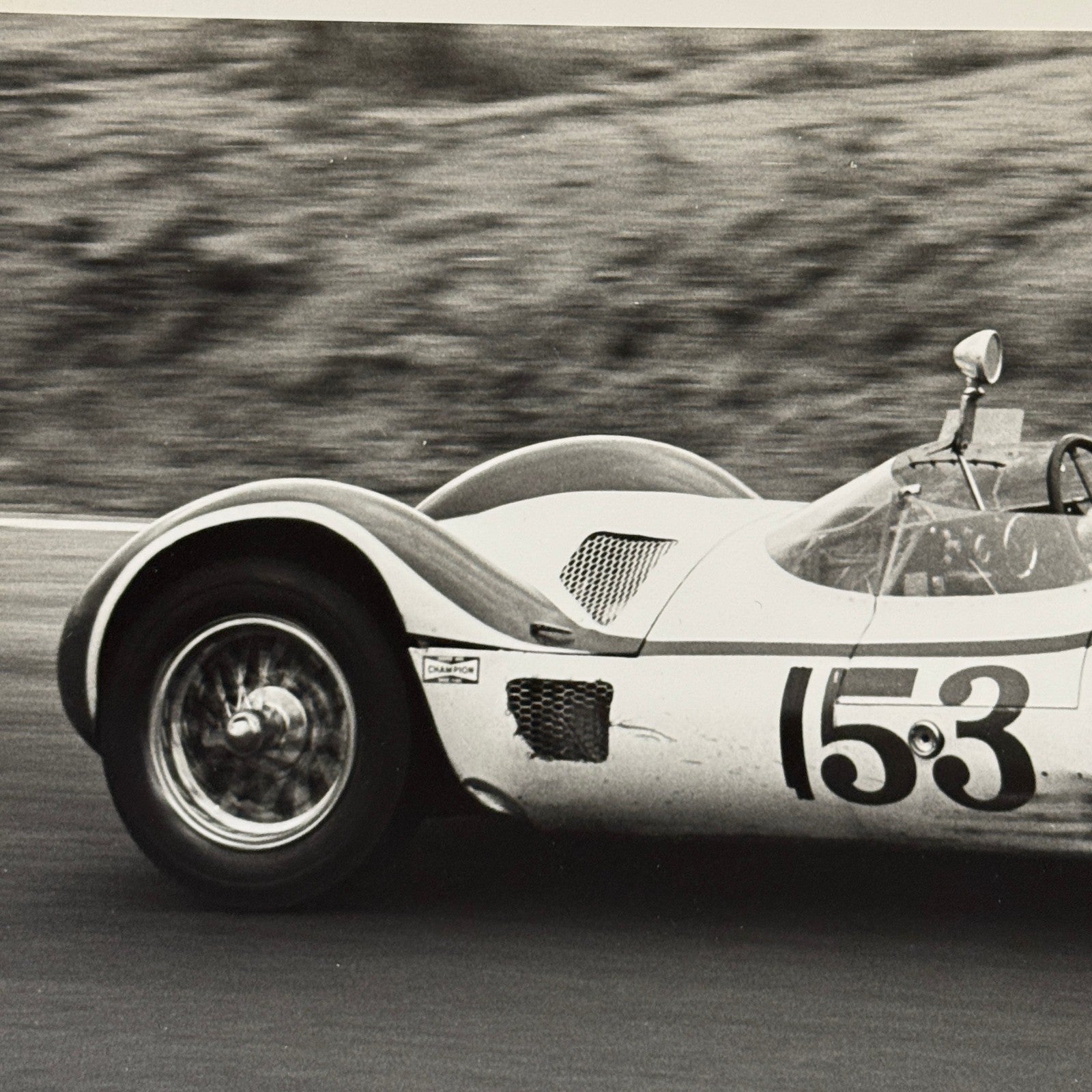 Vintage Racing Photo Photograph Ken Miles Riverside 1962 Grand Prix Modern Print