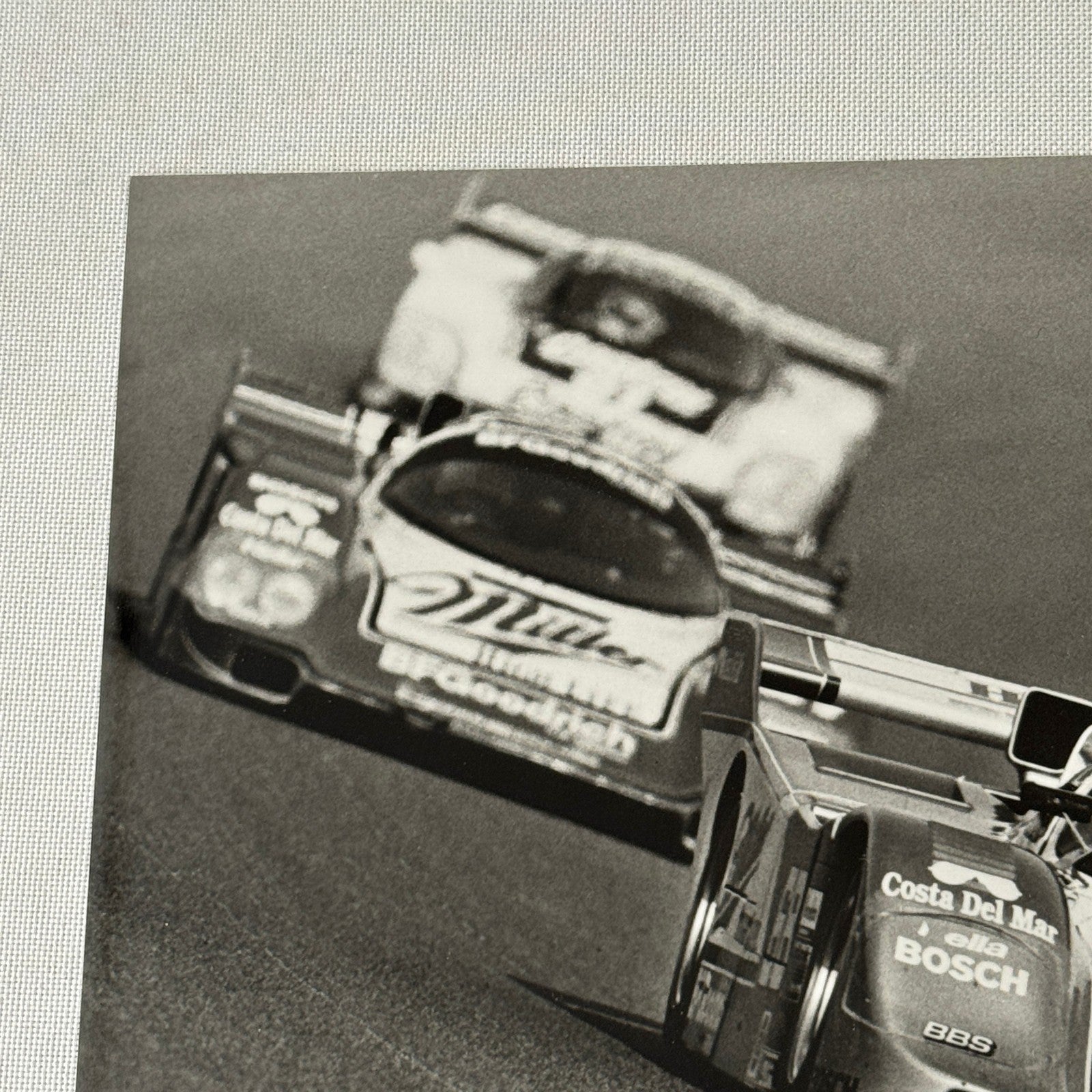 Vintage Porsche 962 Race Car Factory Press Photo Photograph Miller Racing 1989