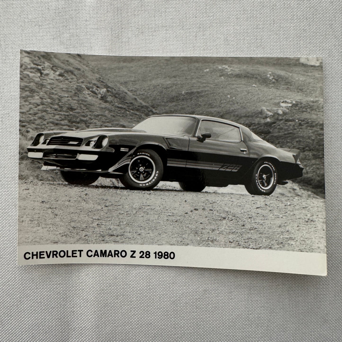 1980 Chevrolet Camaro Z28 Factory Press Publicity Photo Photograph Print Chevy