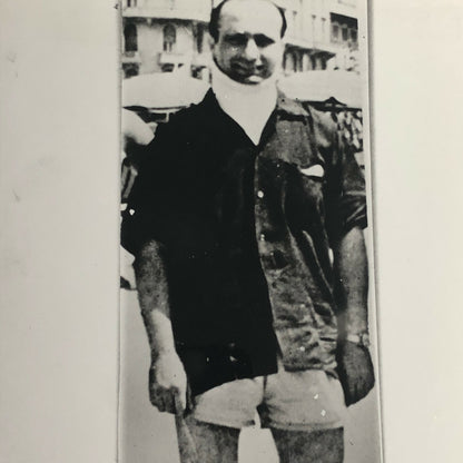 Vintage Racing Driver Photo Photograph - Juan Manuel Fangio 